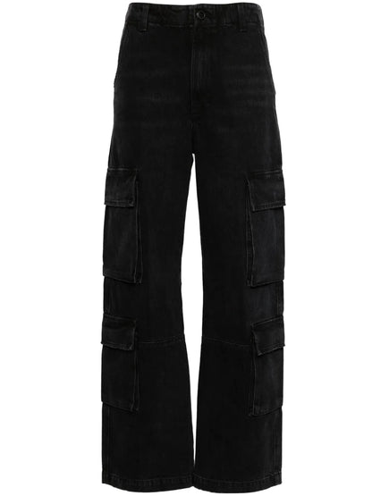 Delena Straight-Leg Cargo Jeans