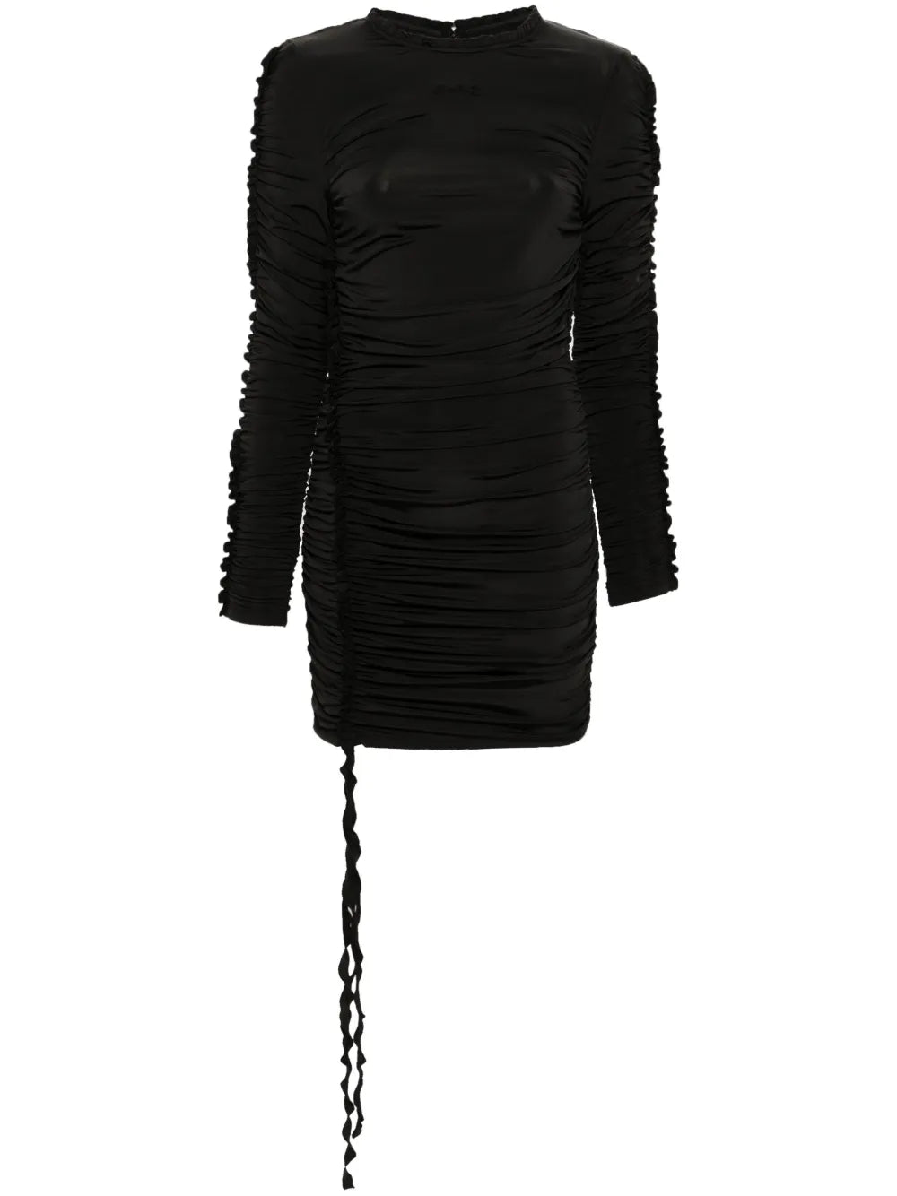 Ruffle-Detail Mini Dress