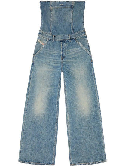 De-Bride Denim Jumpsuit