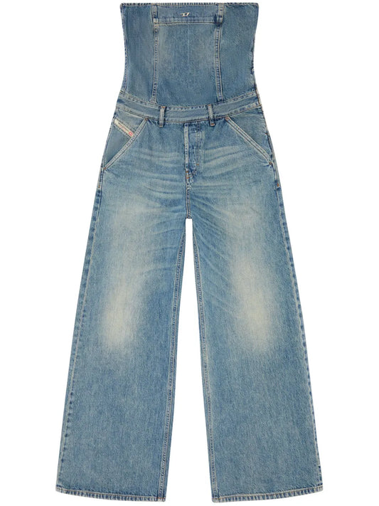 De-Bride Denim Jumpsuit
