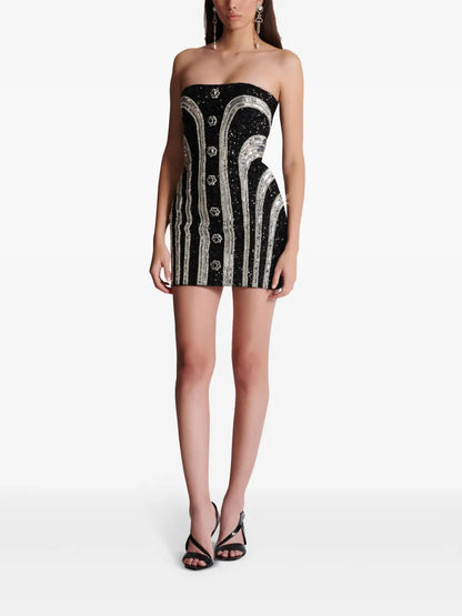 Sequin Short Dress