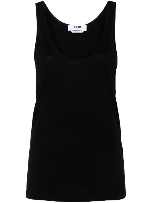 Logo-Embroidered Tank Top