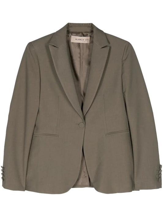 Gelsemy Single-Breasted Blazer