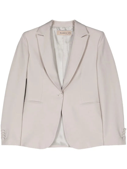 Gelsemy Single-Breasted Blazer