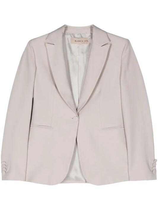 Gelsemy Single-Breasted Blazer