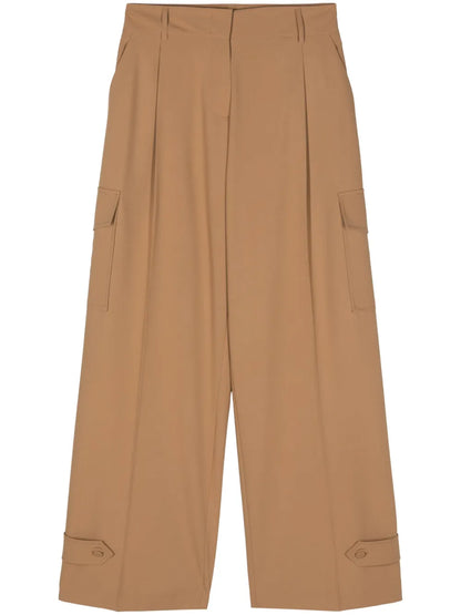 Philody Wide-Leg Cargo Trousers