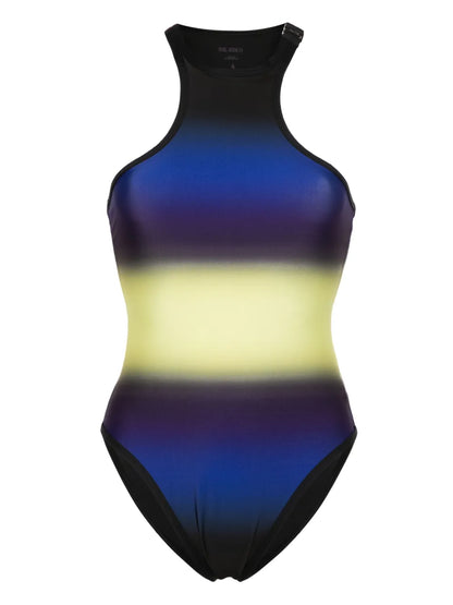 Ombré-Print Swimsuit