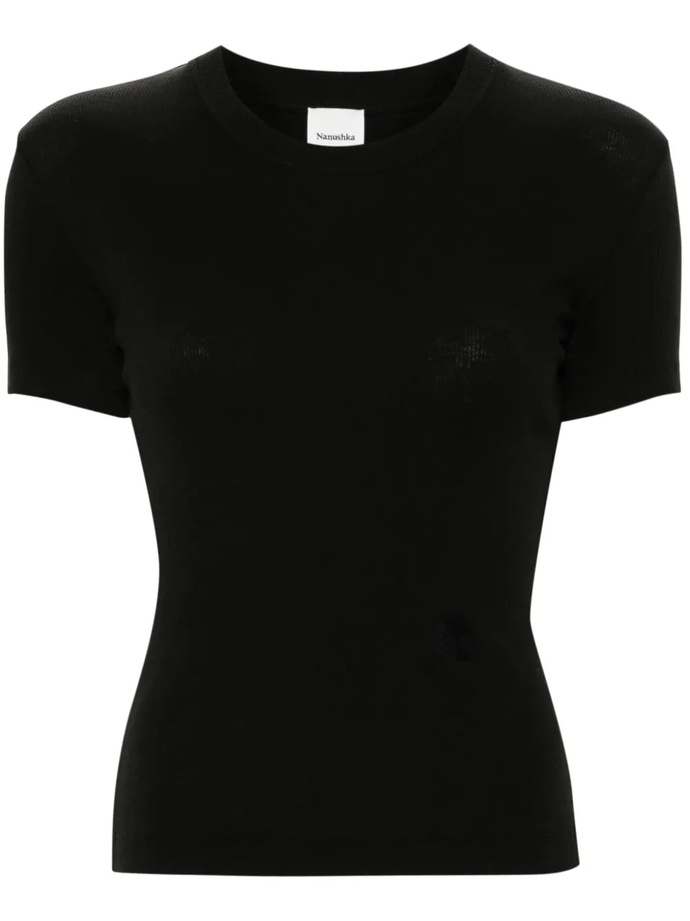 Logo-Embroidered Cropped T-Shirt