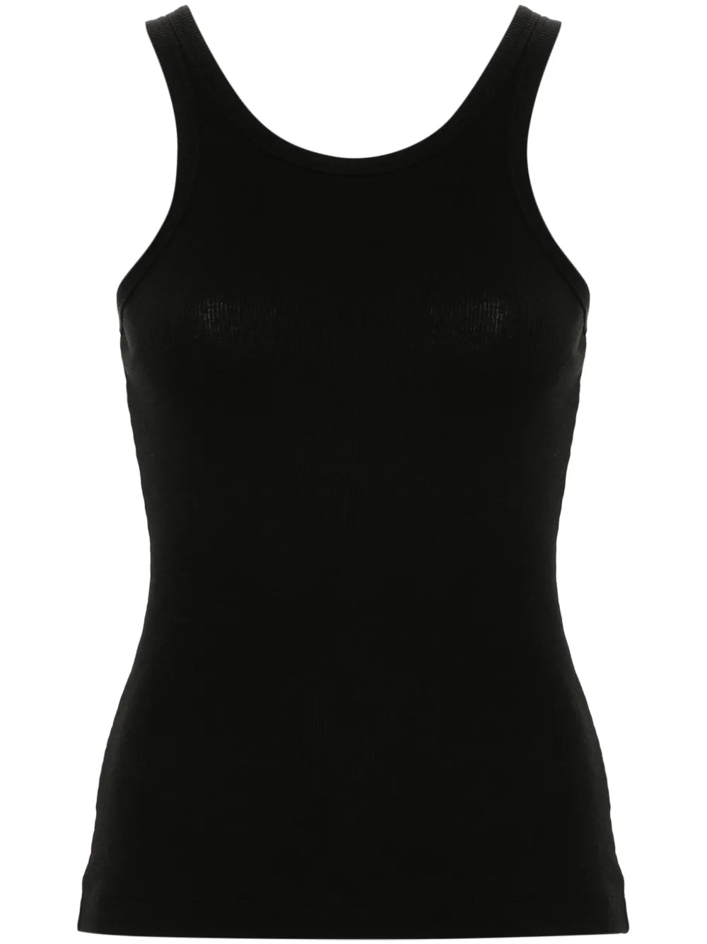 Ribbed Cotton-Blend Tank Top