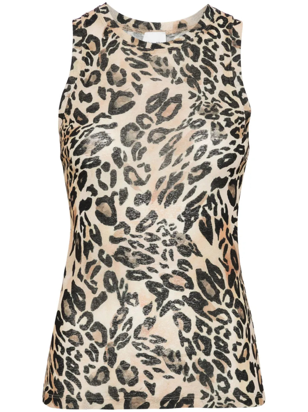 Anneke Leopard-Print Tank Top