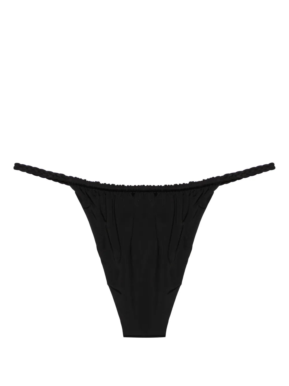 Braid-Detail Reversible Bikini Bottoms