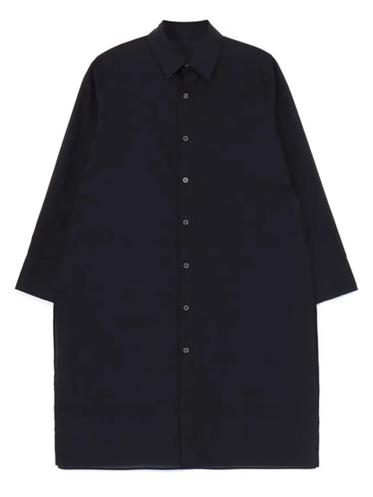 Layered-Design Cotton Shirt