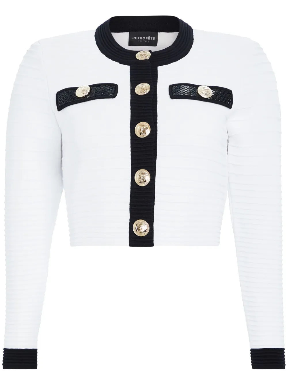Ainsley Cropped Knit Jacket