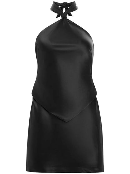 Harlie Halterneck Mini Dress