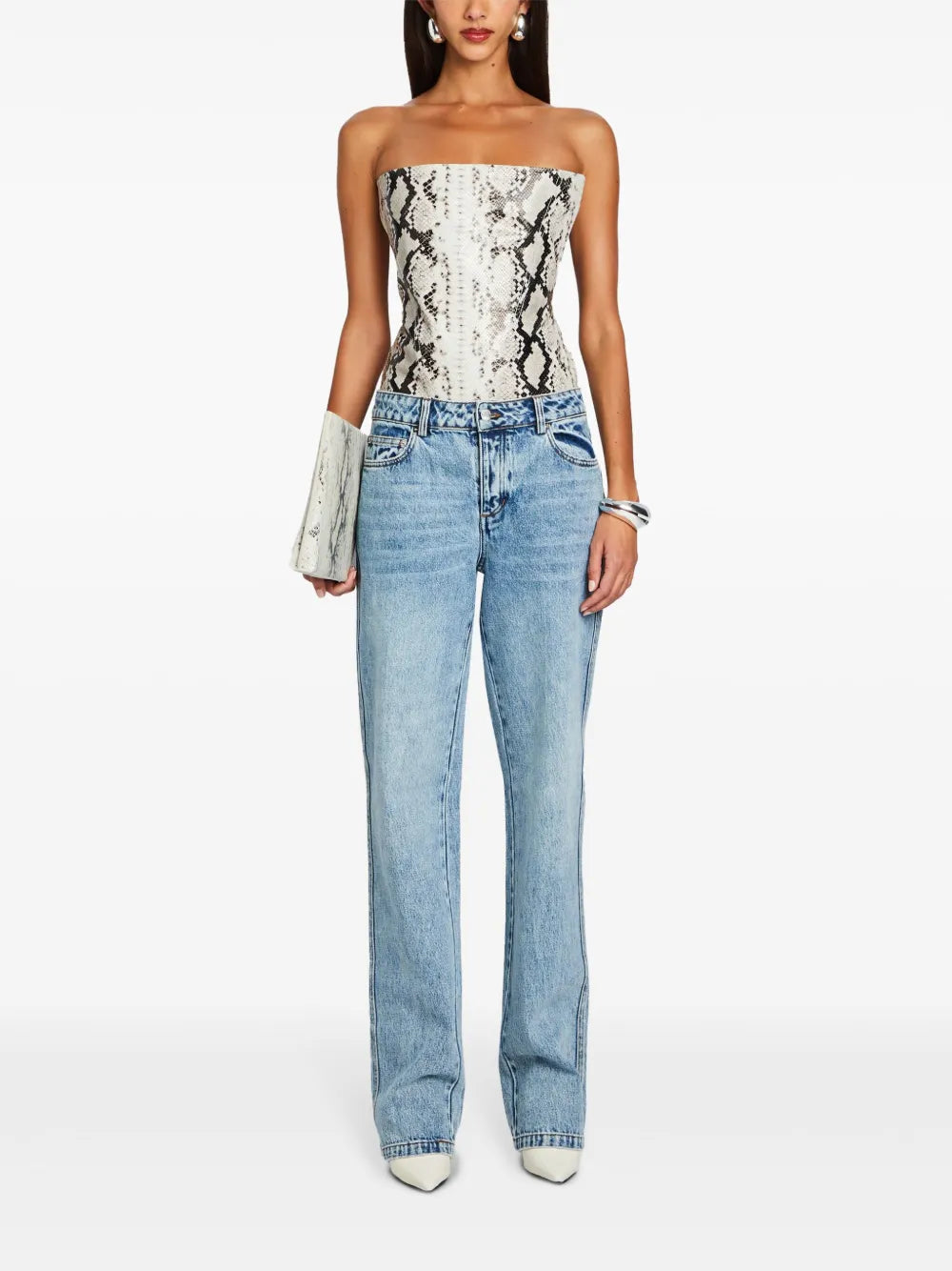 Leonie Leather Top