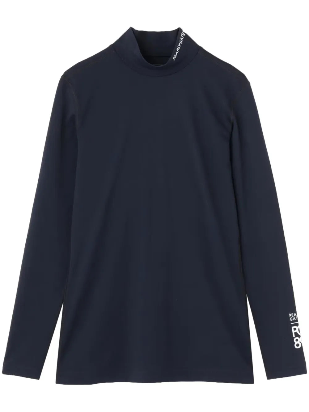 Logo-Print High-Neck Jumper