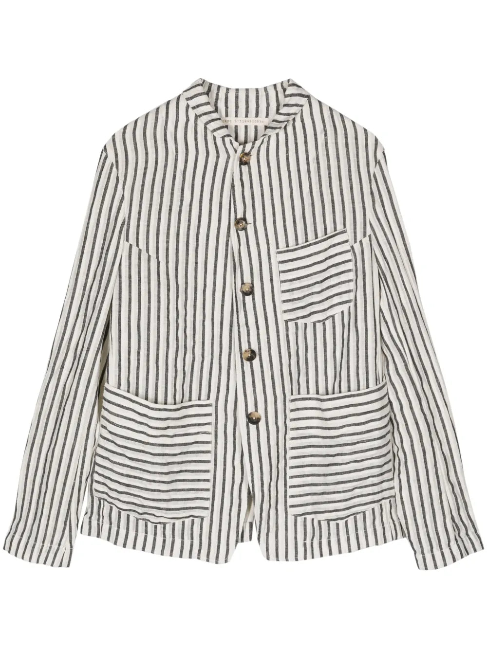 Stripe-Pattern Jacket