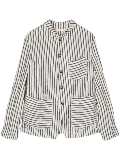 Stripe-Pattern Jacket