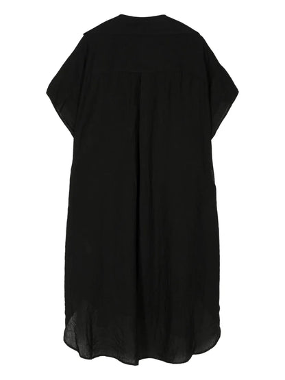 Linen Mini Shirt Dress