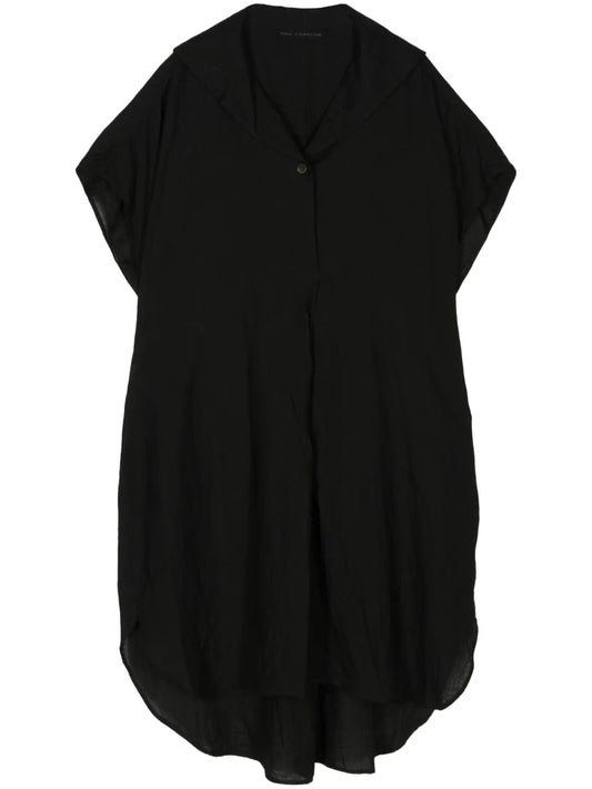 Linen Mini Shirt Dress