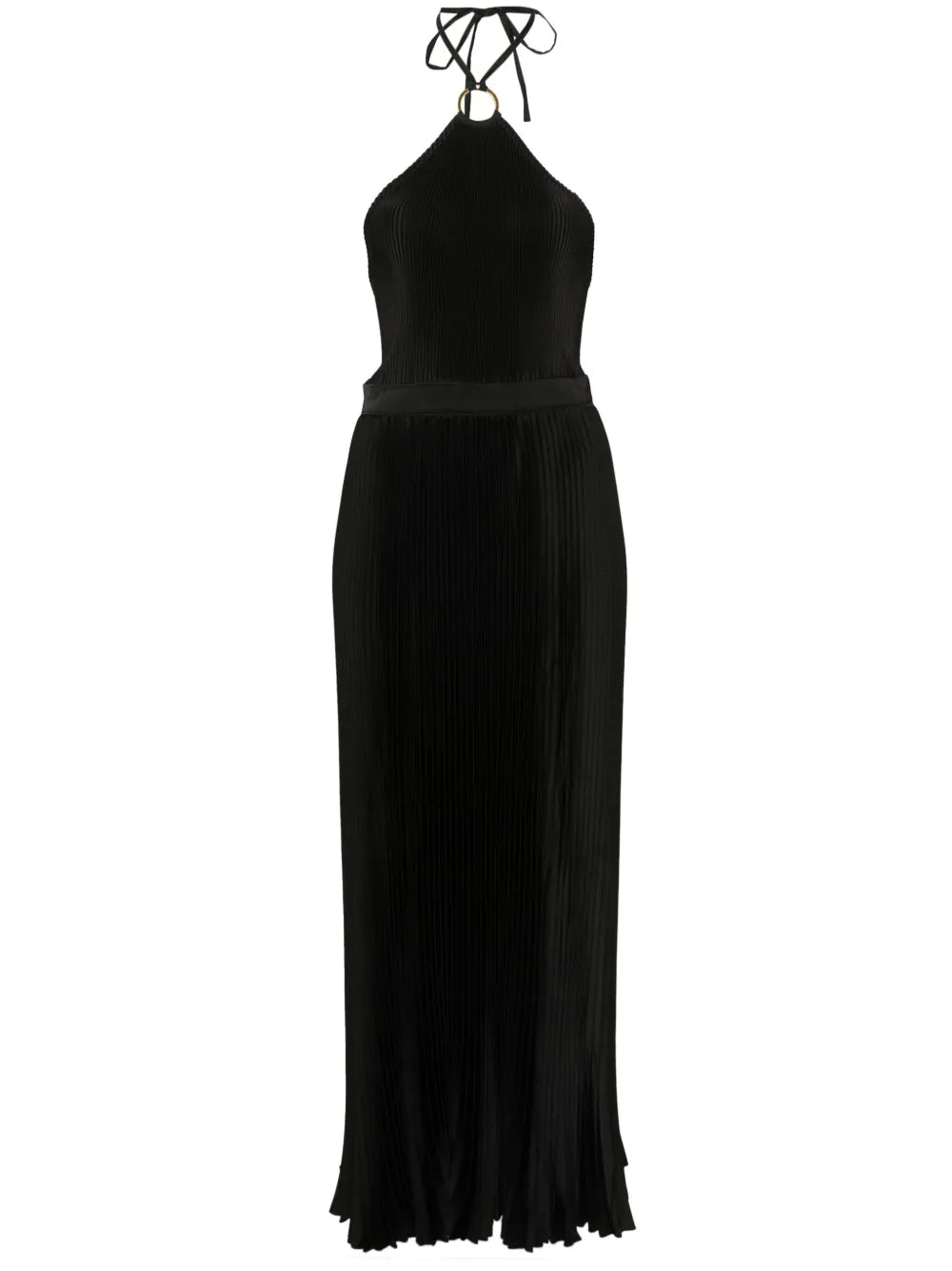 Cheri Plissé Maxi Dress