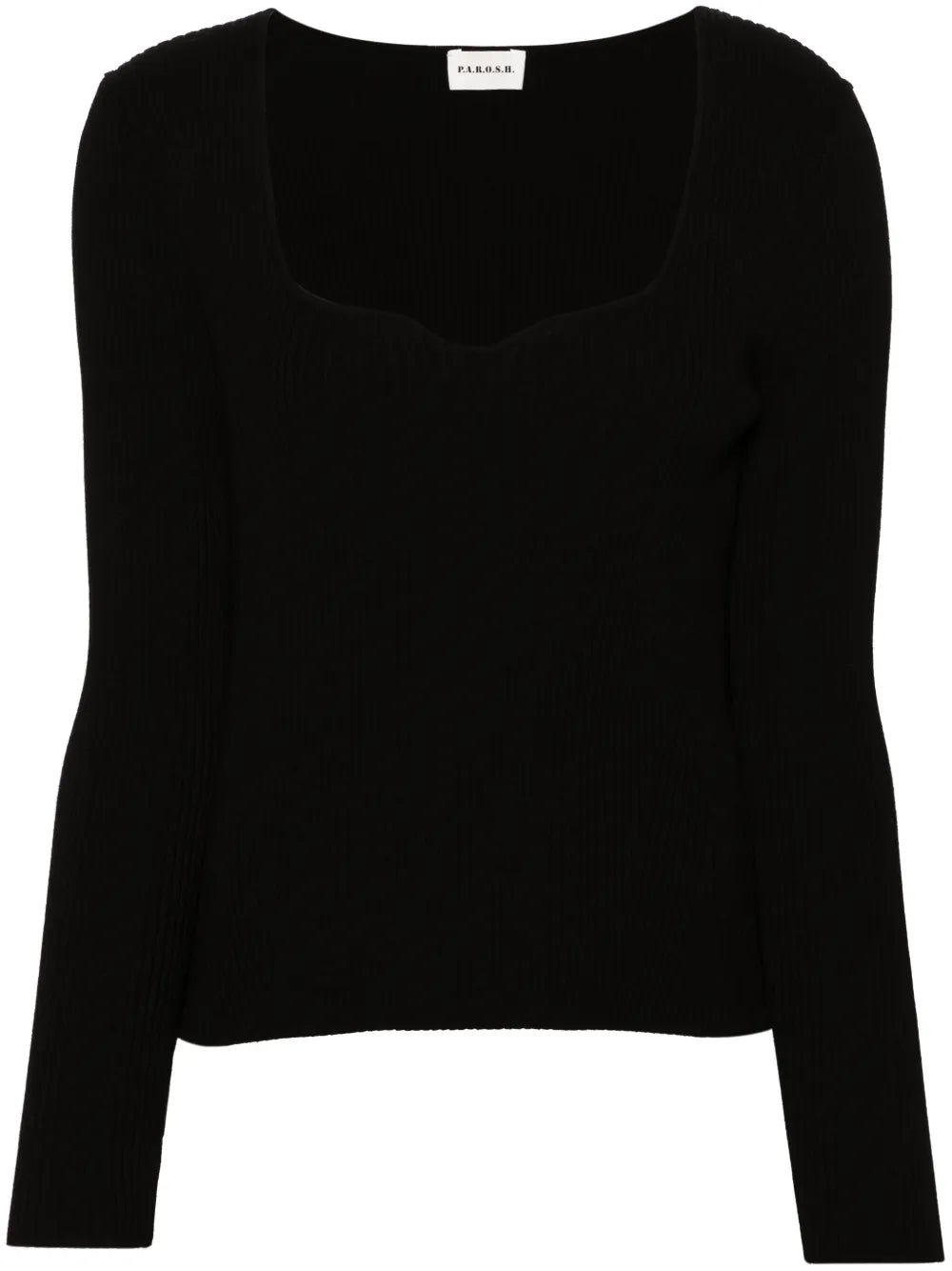 Square-Neck Sweater