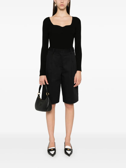 Square-Neck Sweater