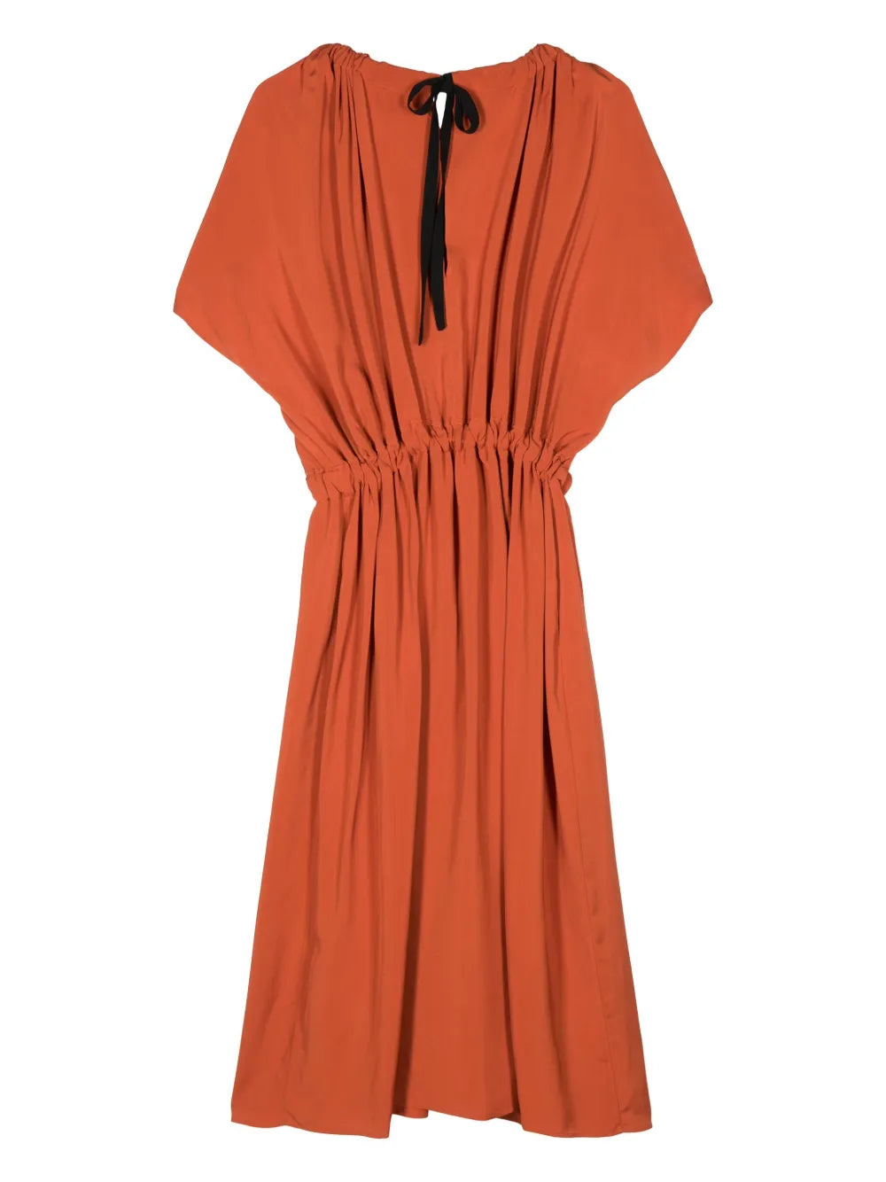 Mccardell Drawstring-Waist Maxi Dress