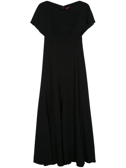 Full Moon Satin Maxi Dress