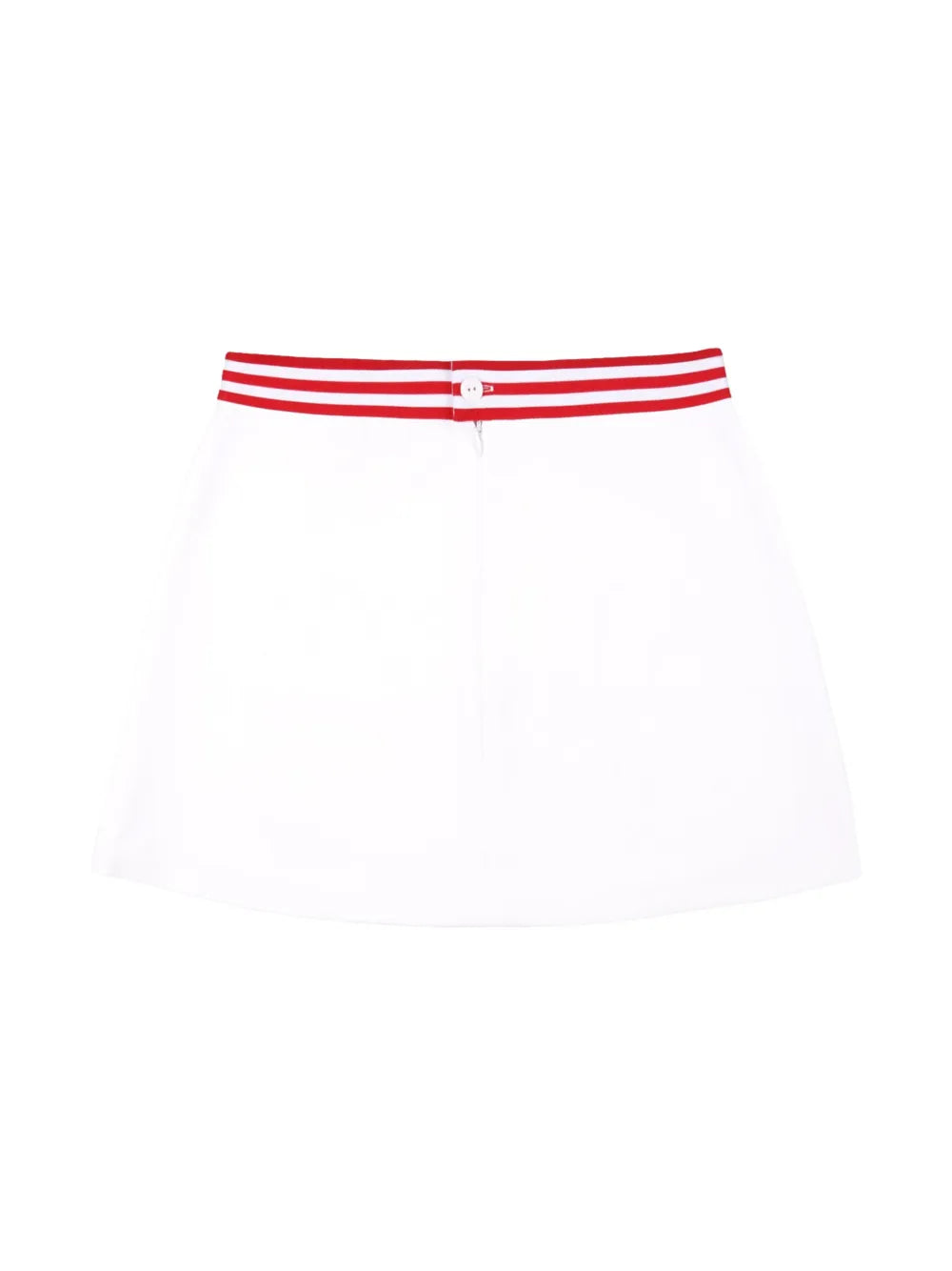 Kelly Logo-Embroidered Skirt