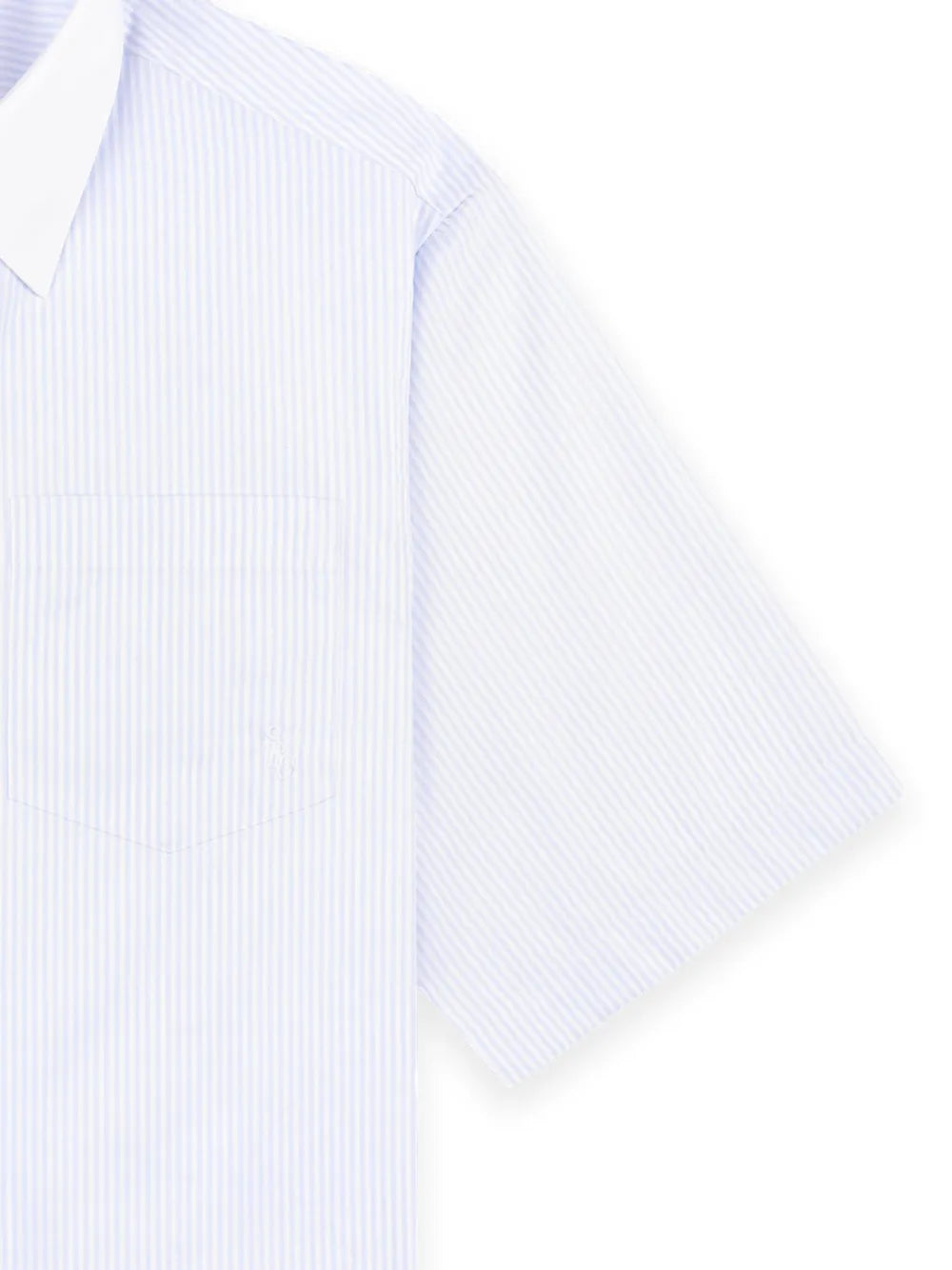 Striped Croped Cotton Shirt