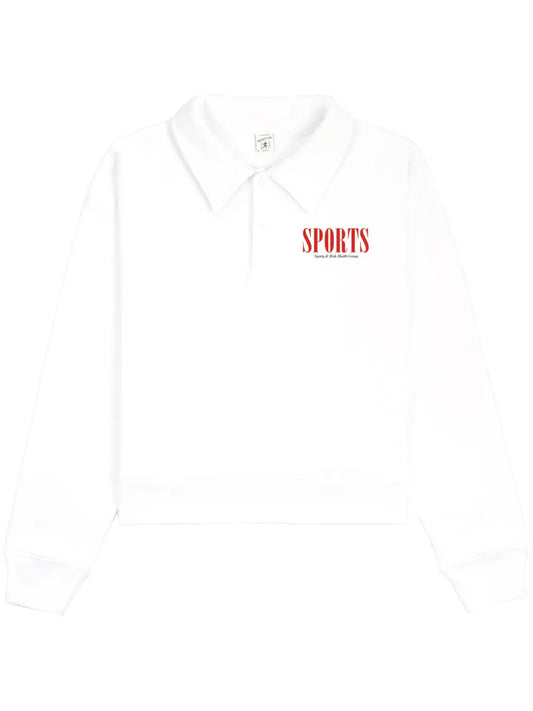 Cropped Cotton Polo Shirt