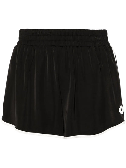 Clover-Motif Track Shorts