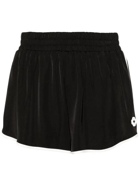 Clover-Motif Track Shorts