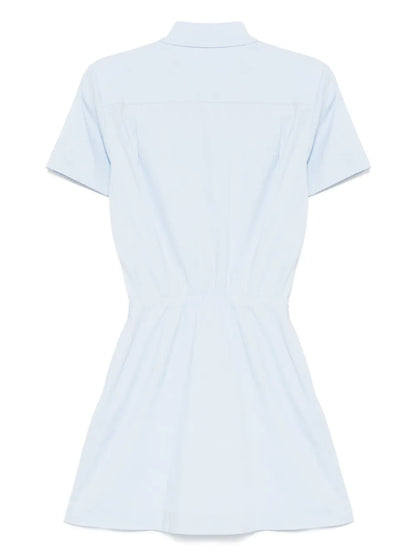 Short-Sleeved A-Line Dress