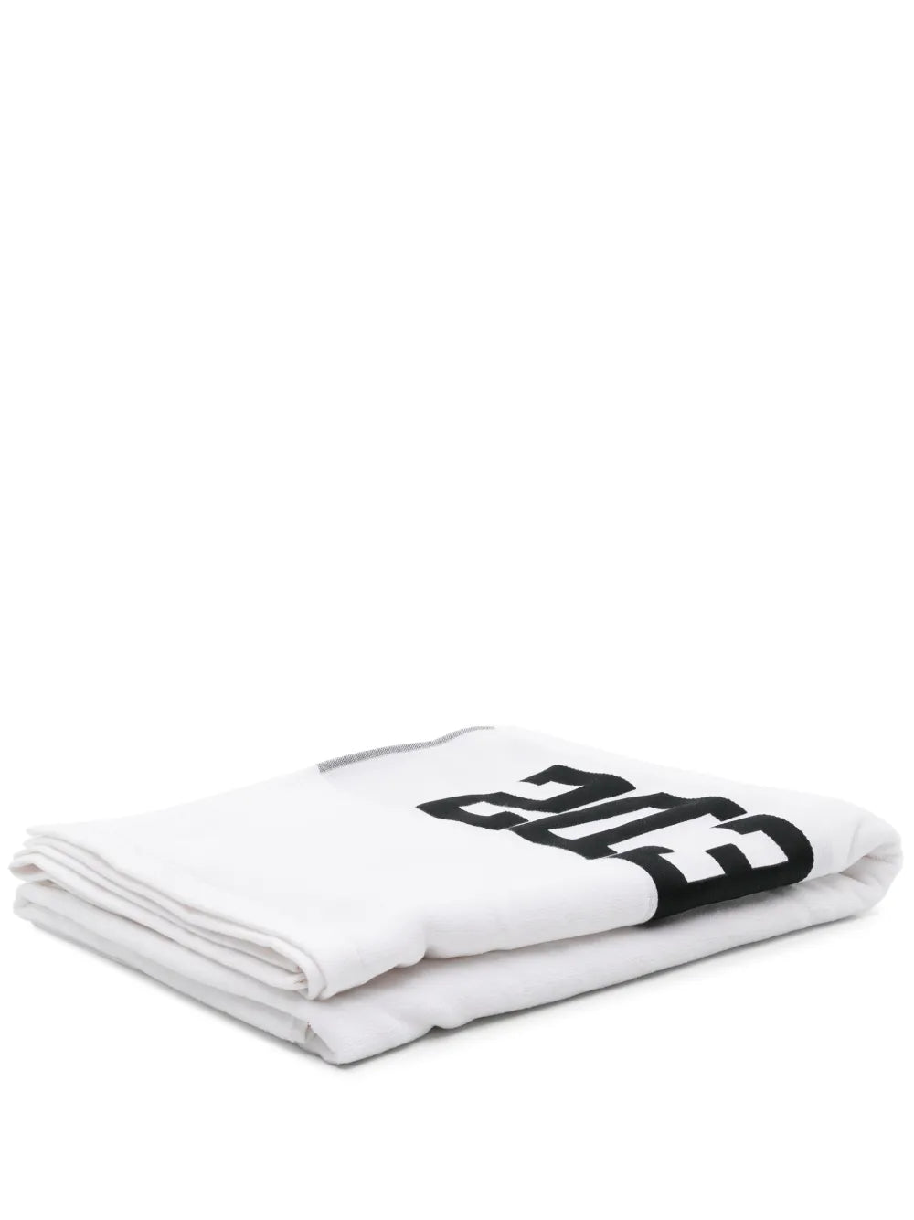 Logo-Jacquard Cotton Beach Towel