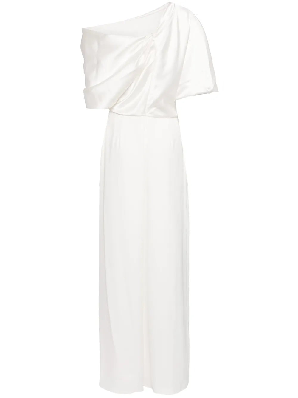 Draped Wide-Leg Jumpsuit