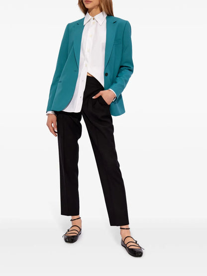 A Suit To Travel In Tailored Trousers