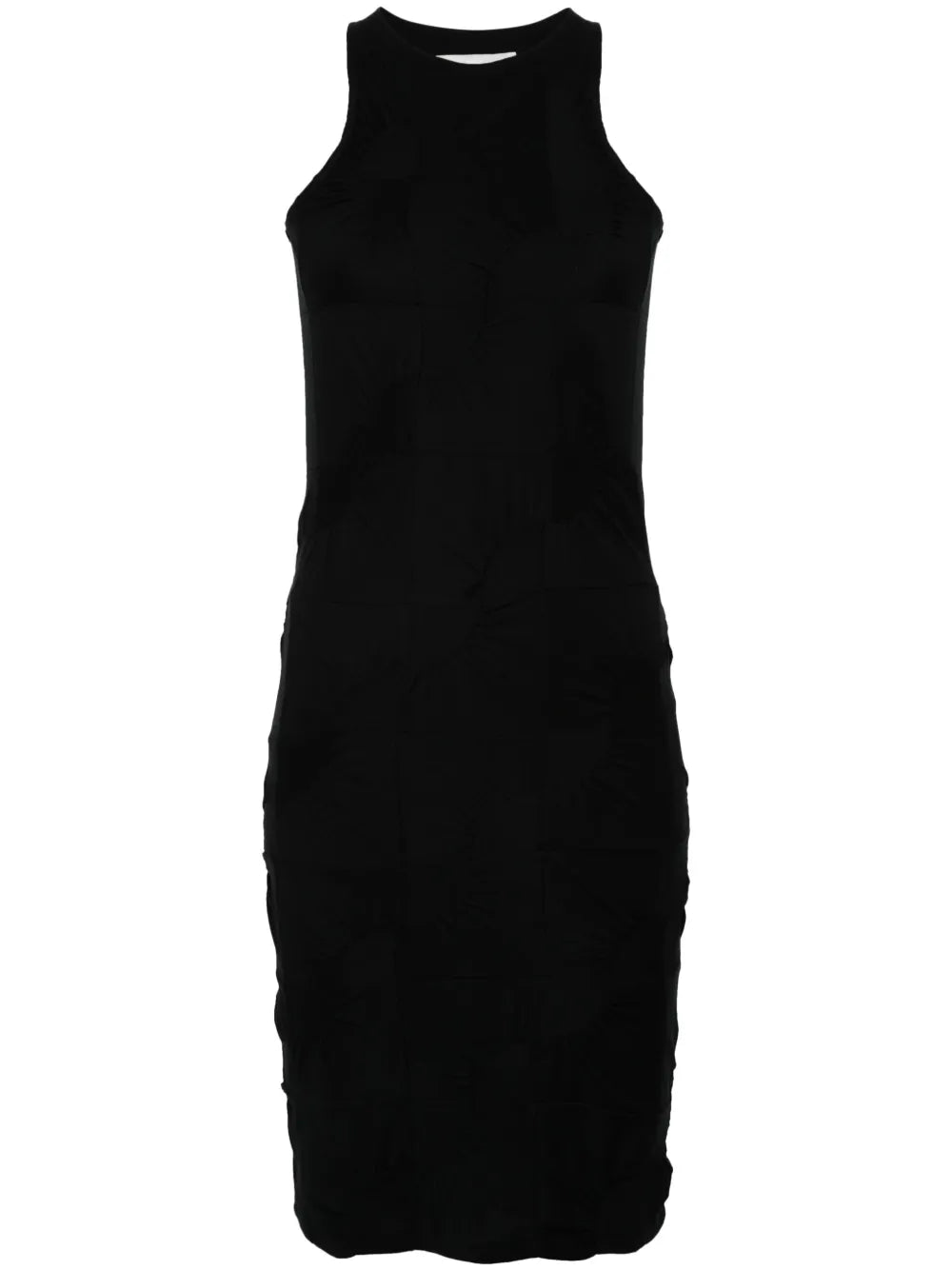 Gathered Panelled Mini Dress