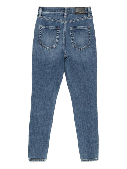 High-Rise Skinny Jeans