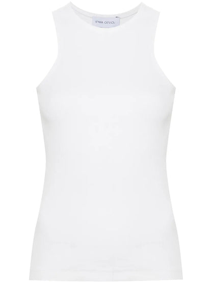 Dove Ribbed Tank Top