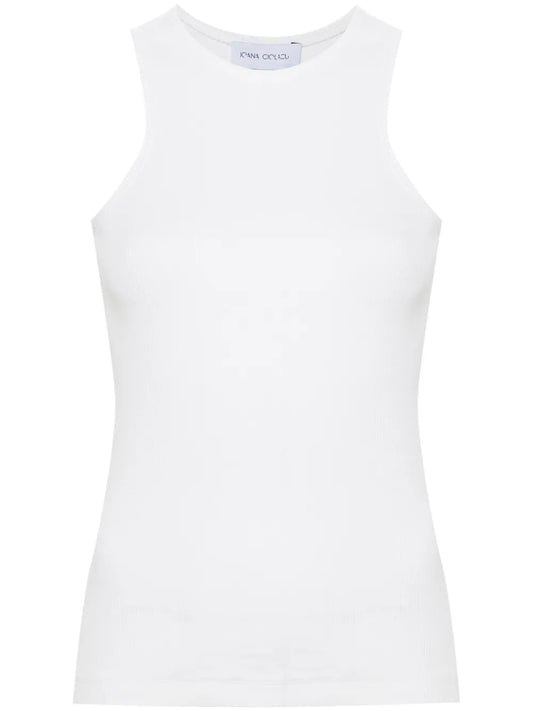 Dove Ribbed Tank Top