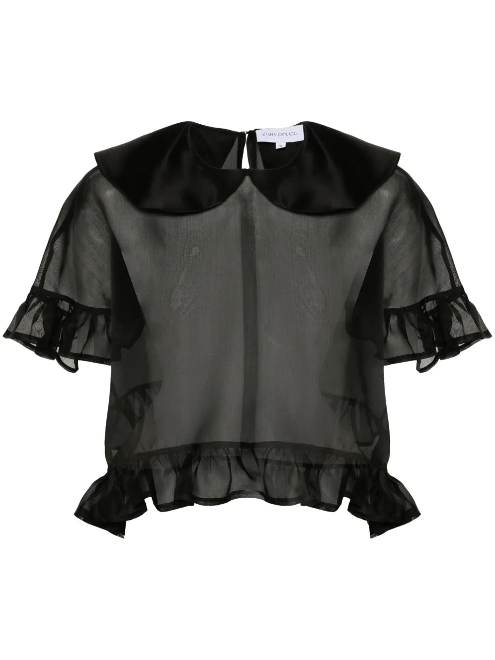 Dahlia Semi-Sheer Blouse