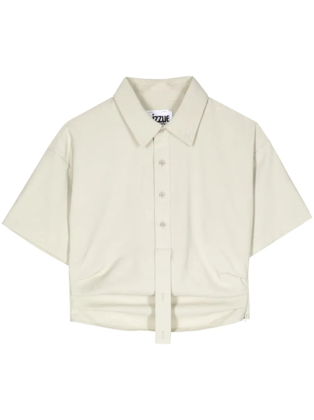 Cropped Polo Shirt