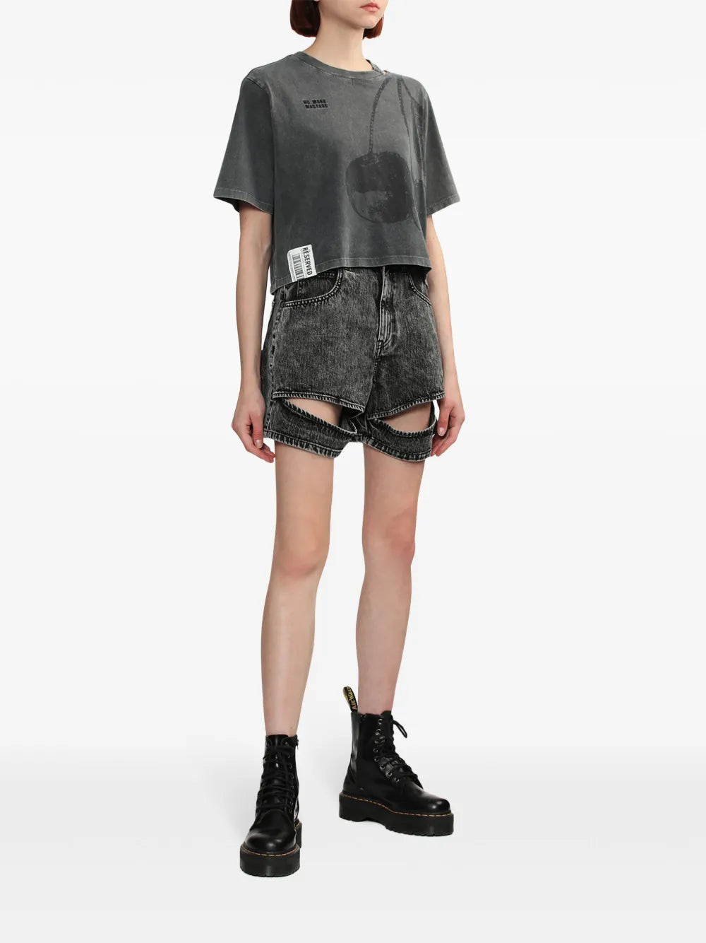 Logo-Patch Cotton Shorts