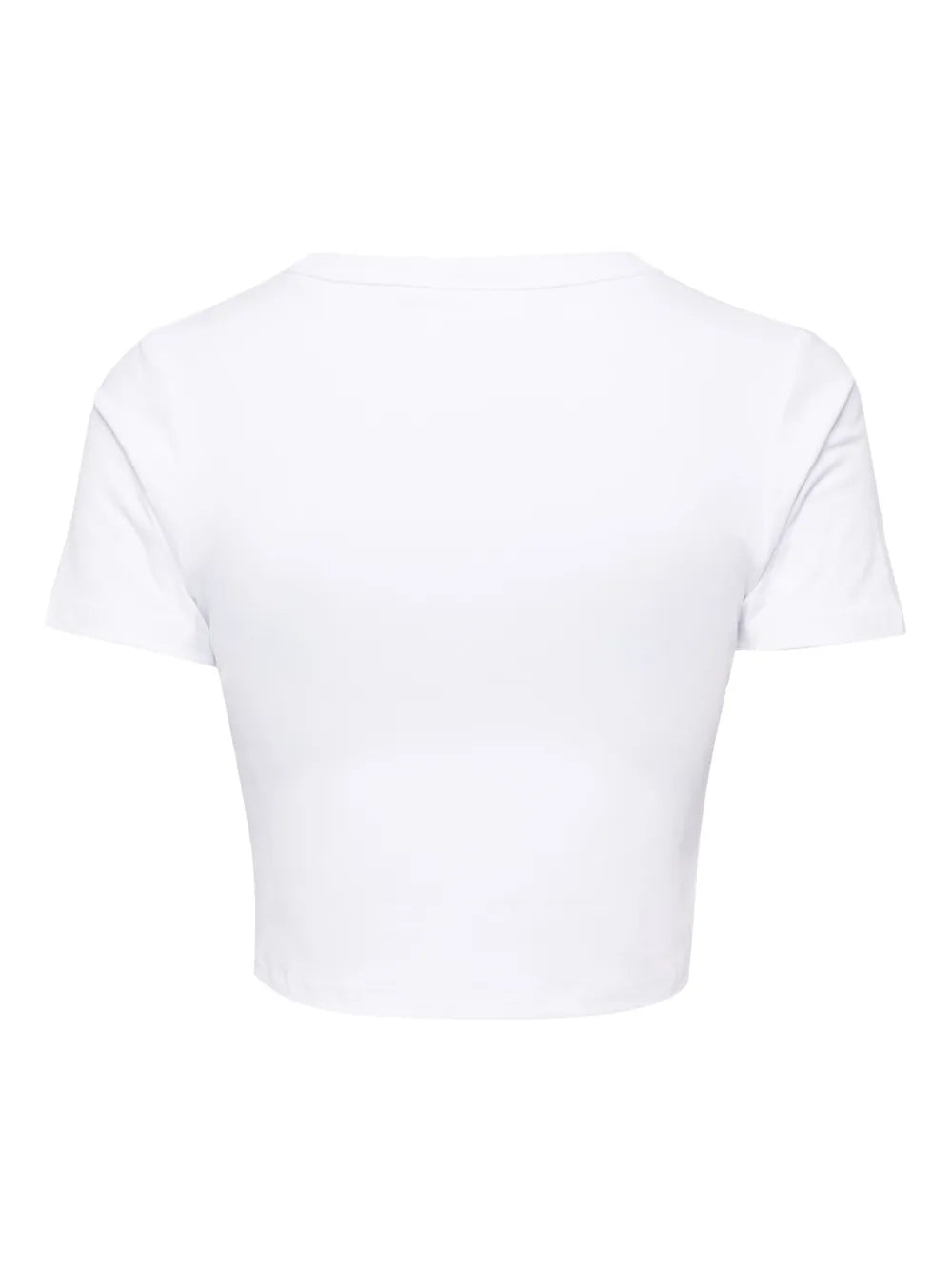 Graphic-Print Cropped T-Shirt