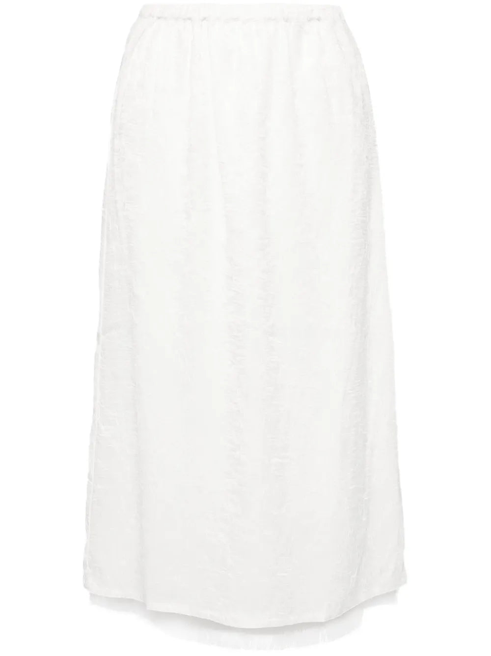 Satin Midi Skirt
