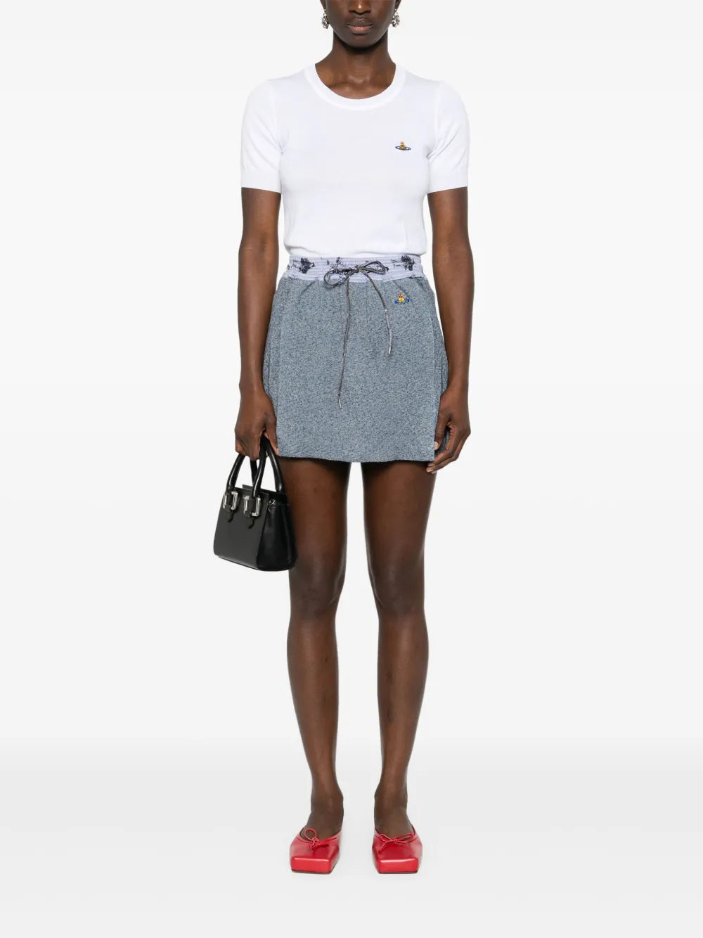 Kilt Bea Orb-Embroidered Mini Skirt