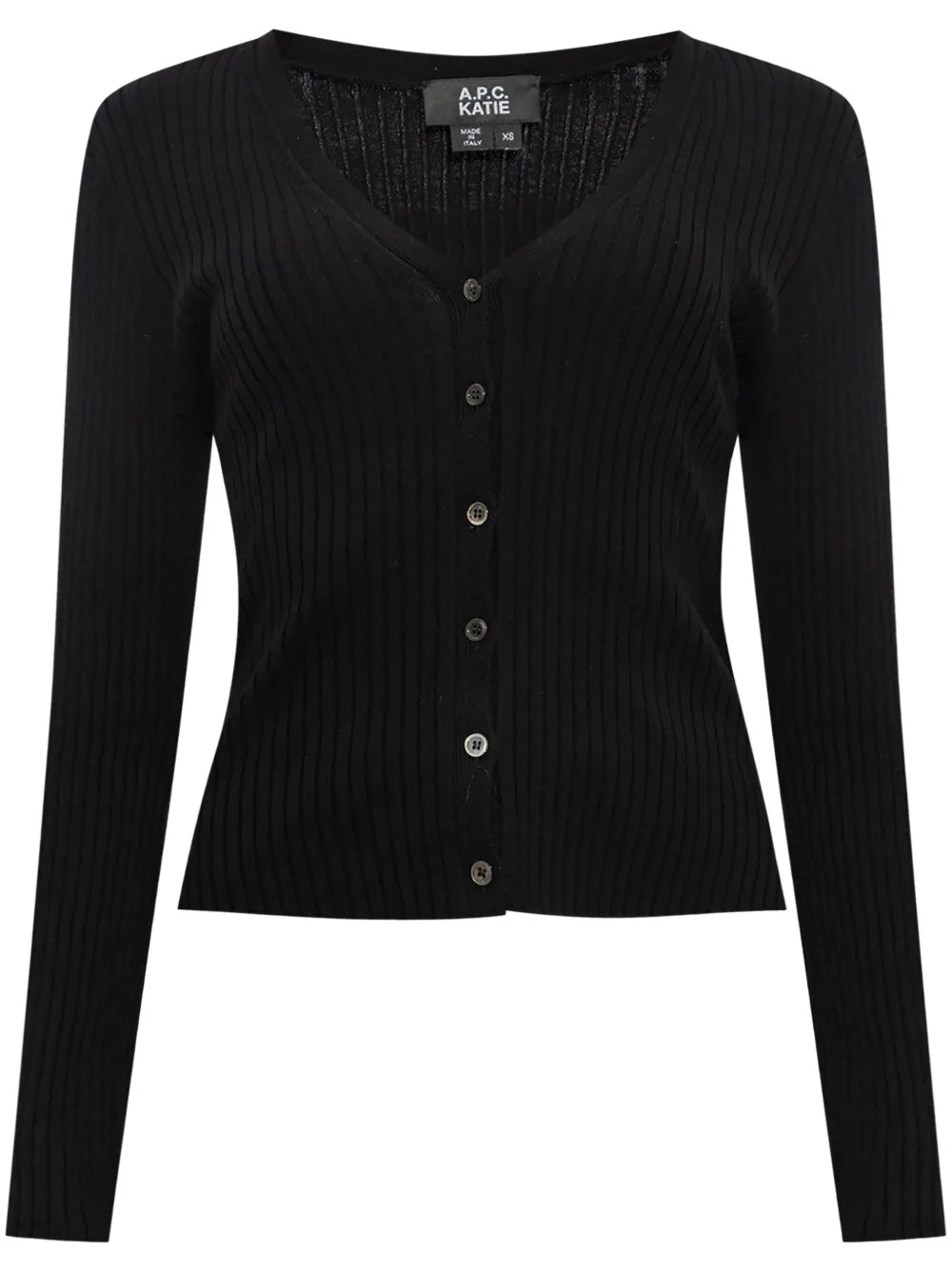 V-Neck Organic Cotton Cardigan
