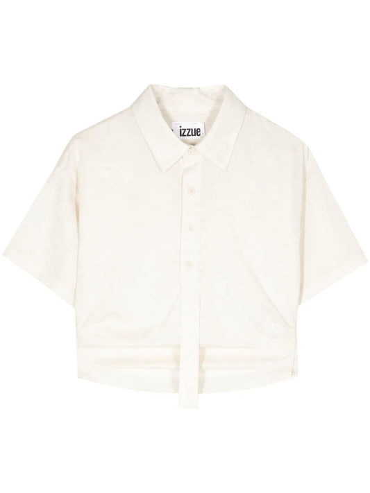 Cropped Polo Shirt